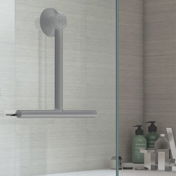 Glaswischer mit Saugnapfsystem, beige | Sandalo