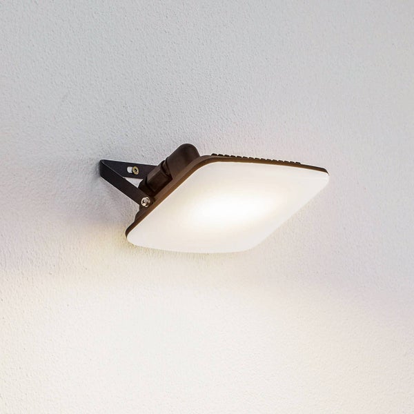 PRIOS LED Wandleuchte außen Kaison (Modern) in Schwarz aus Aluminium (1 flammig, ) - Außenwandleuchten Wandlampe Led Außenlampe Outdoor für Außenwand/Hauswand Haus Terrasse & Balkon
