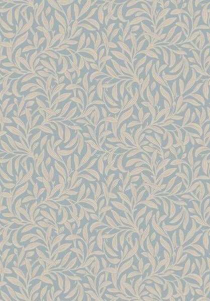Borastapeter Tapete Blätter Graublau - 53 cm x 10.05 m - 660587