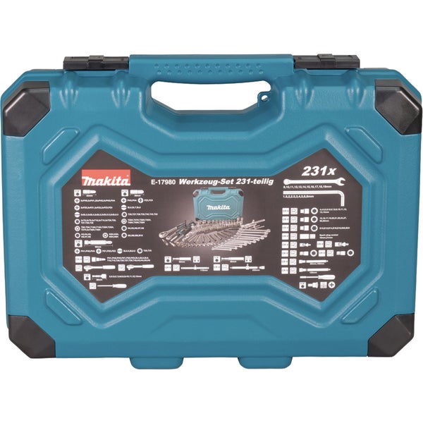 Makita Werkzeug-Set 231-tlg. - E-17980
