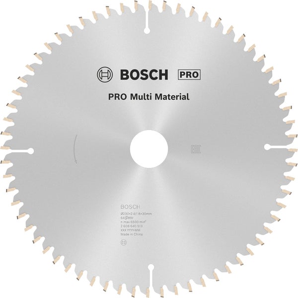 Bosch Pro Multi Material Kreissägeblatt, Durchmesser 230 Millimeter