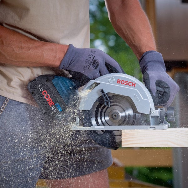 Bosch Akku-Handkreissäge GKS 18V-57 G Ø 165 mm Solo