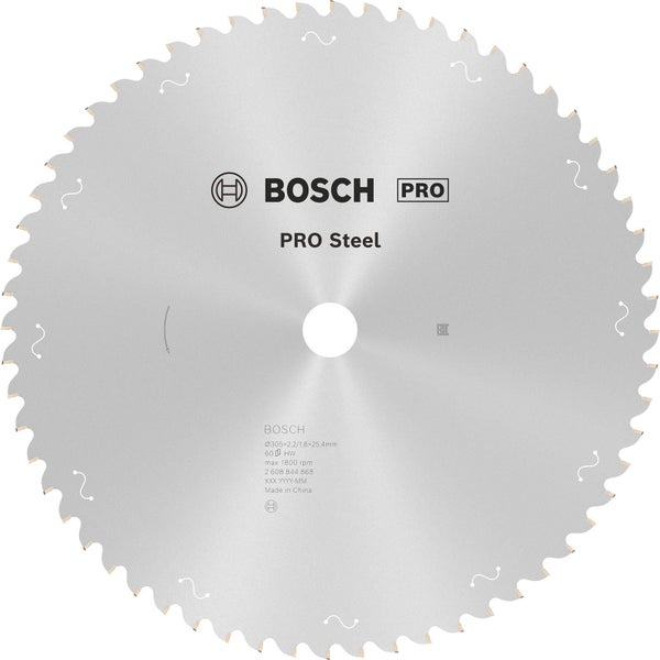 Bosch Kreissägeblatt Pro Steel, Durchmesser 305 mm