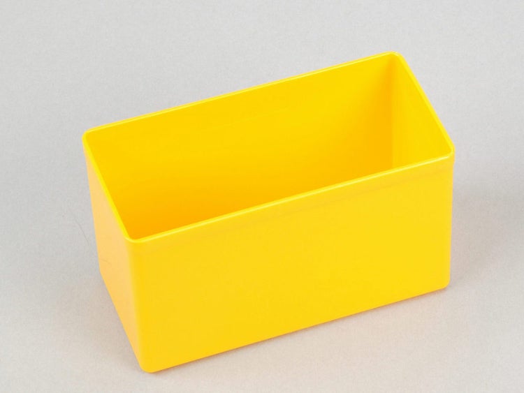 PROREGAL SparSet 10 x Sortimentskasten EuroPlus Insert HxBxT 6,3 x 5,4 x 10,8 cm Gelb