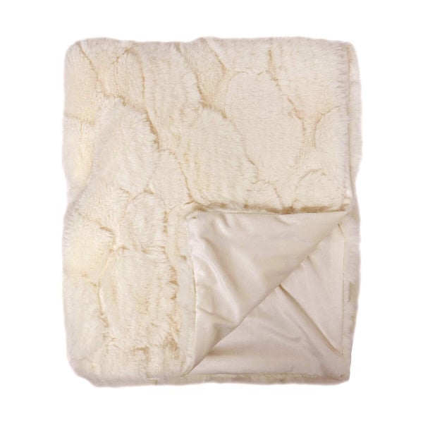 Wohndecke Pommelien - Beige 130x160 cm