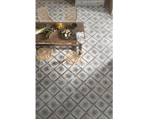 Wand- und Bodenfliese FS Marrakech blue 45x45 cm