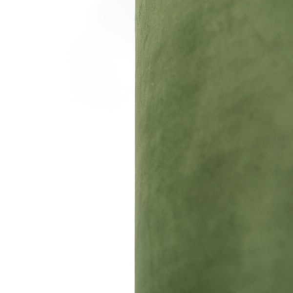 Velour-Lampenschirm grün 40/40/40 mit goldener Innenseite