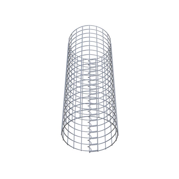 Gabionensäule Durchmesser 32 cm MW 5 x 5 cm rund - Höhe: 90 cm