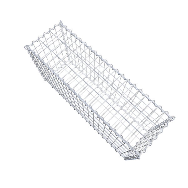 Gabione 100 cm x 50 cm x 30 cm (L x H x T), Maschenweite 5 cm x 10 cm, Spirale