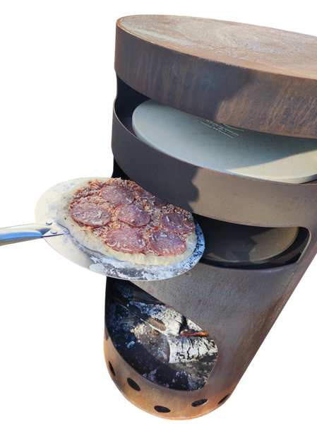 Pizzaofen Corten