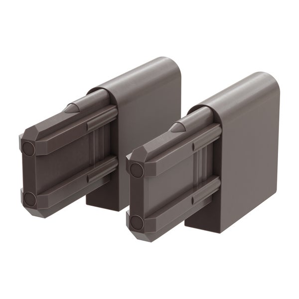 Zwei Möbelverbinder