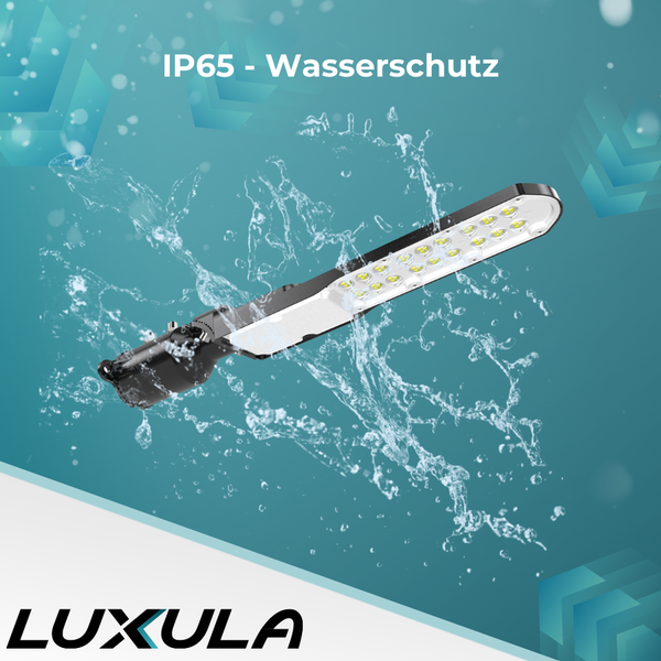 LED-Straßenlaterne mit Wasserschutz IP65