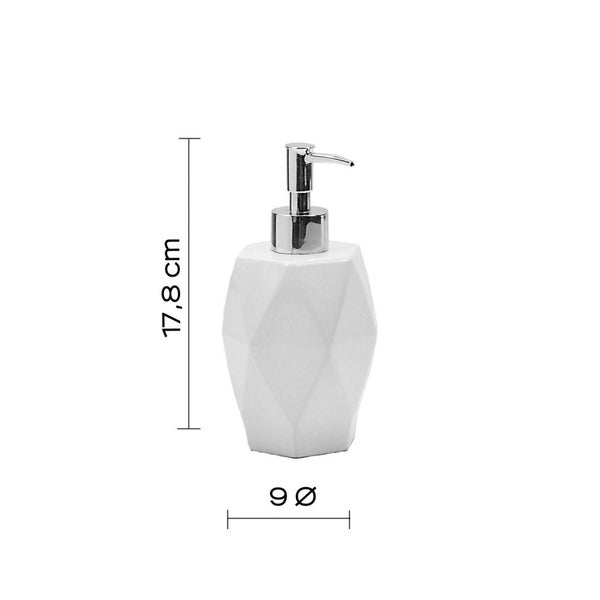 Keramik-Badaccessoires-Set, 4 teilig | Biancospino