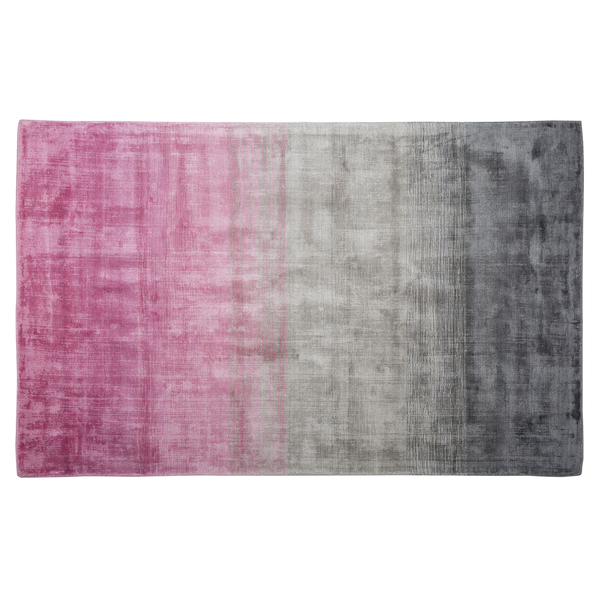 Teppich ERCIS Rosa 140 x 200 cm Viskose