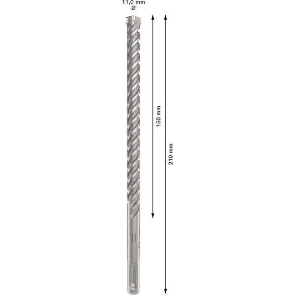 Bosch PRO SDS plus-5X Hammerbohrer 11 x 150 x 210 mm - 2608833805