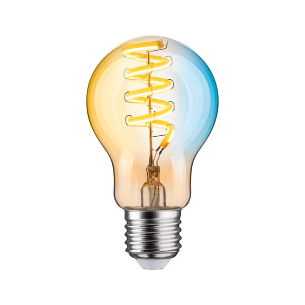Filament 230V Smart Home Zigbee 3.0 LED Birne E27 600lm 7,5W Tunable White dimmbar Gold