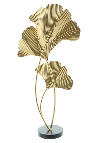 FRANK FLECHTWAREN | Metalldeko Ginkgo, METALL, Höhe 61 cm