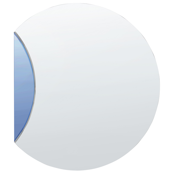 Runder Spiegel mit Rahmen