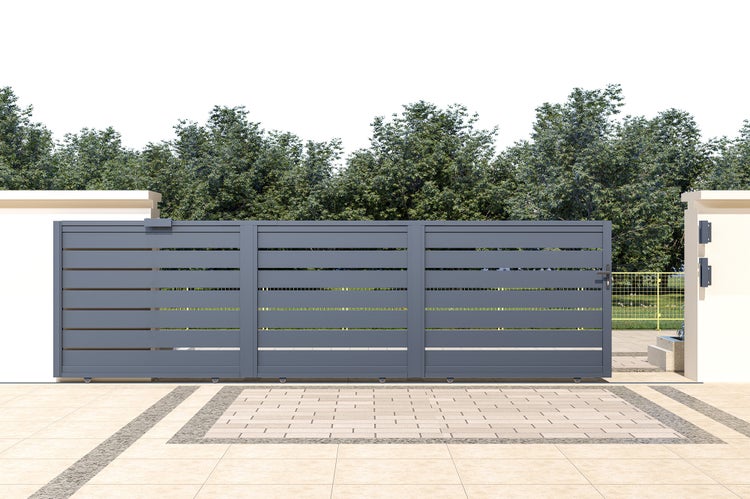 Schiebetor 5m VOGEL H.140 Aluminium