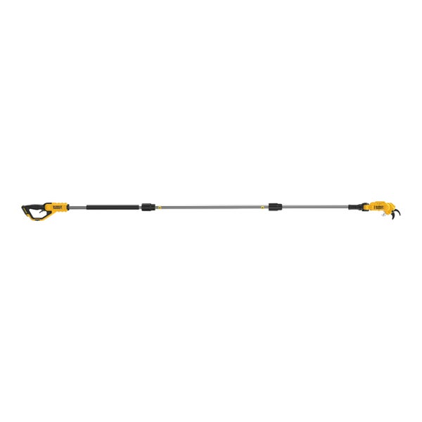 DeWalt Teleskop-Astschere mit ausziehbarem Stiel und Bypass-Schneidkopf.