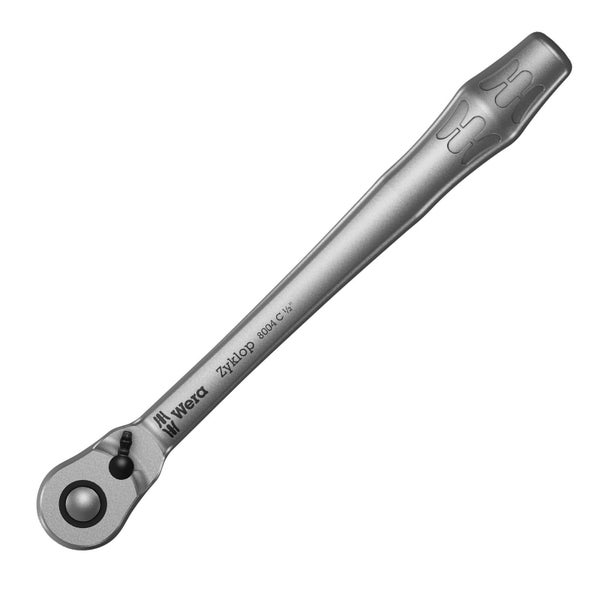 Wera 8004 C Zyklop Metal-Knarre mit Umschalthebel mit 1/2-Antrieb - 004064