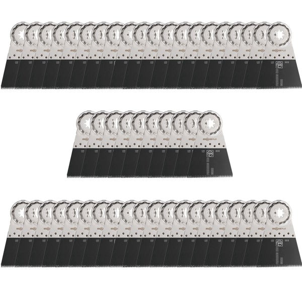 Mehrere oszillierende Sägeblätter für verschiedene Materialien