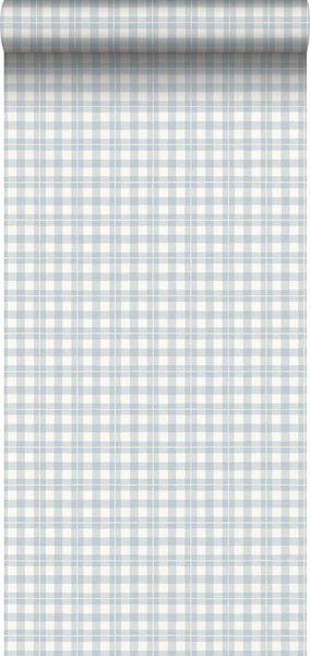 Tapetenrolle mit Karomuster