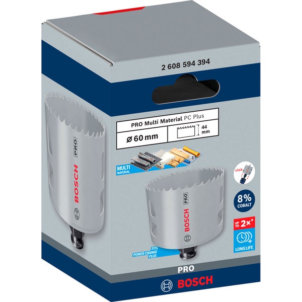Bosch PRO Multi Material PC Plus Lochsäge 60 mm - 2608594394
