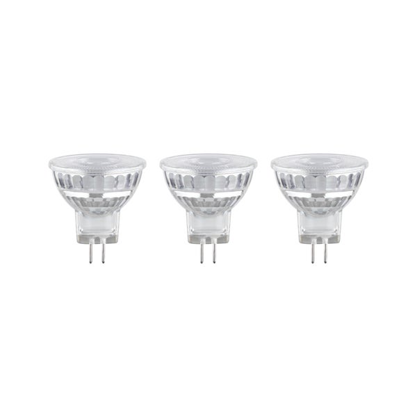 Standard 12V LED Reflektor GU4 3x184lm 3x1,8W 2700K Silber