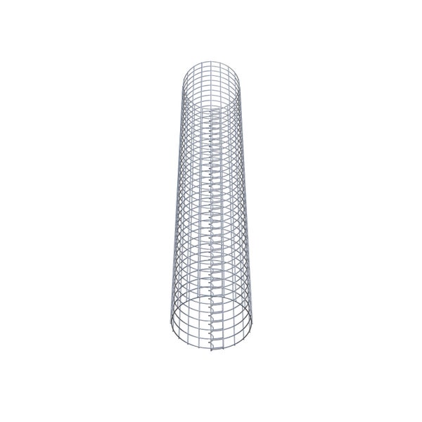 Gabionensäule Durchmesser 32 cm MW 5 x 5 cm rund - Höhe: 180 cm