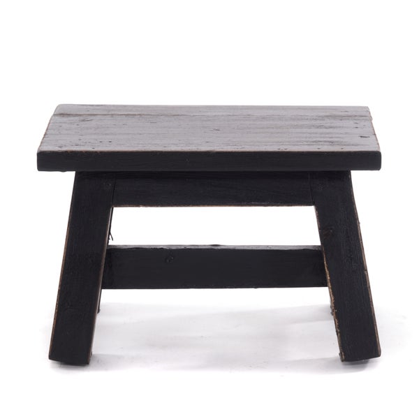 Blumenhocker Monte Mahagoni Massivholz 09 voodoo - schwarz