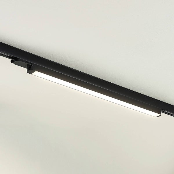 Arcchio LED Stromschienenstrahler Harlow (Modern) in Schwarz aus Aluminium (1 flammig, ) Arbeitszimmerleuchte