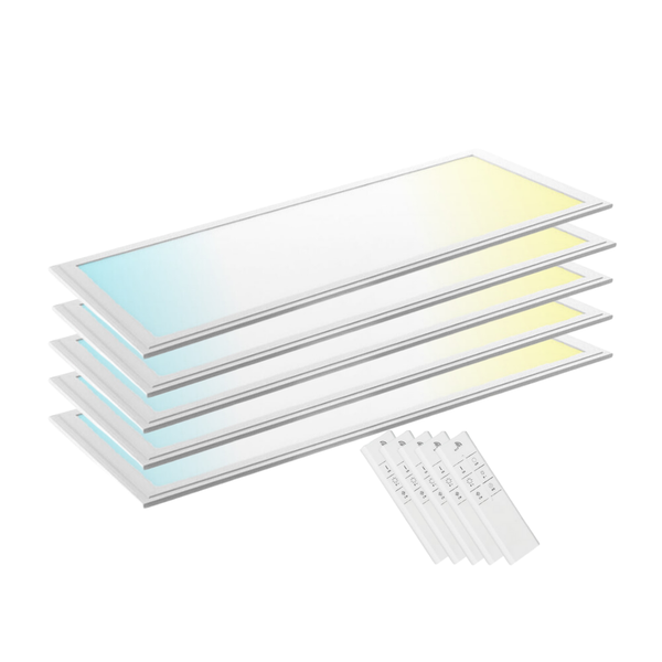 Vier LED Paneele mit Fernbedienung
