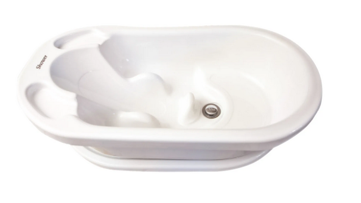 Babybadewanne mit Ablauf