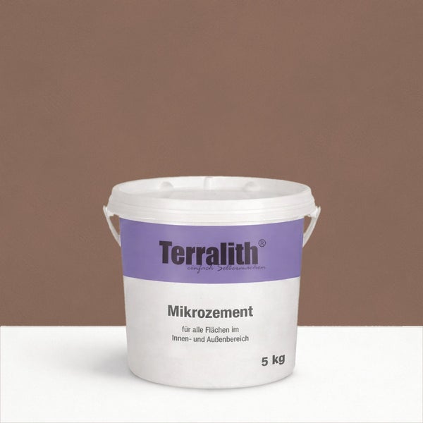 Terralith Mikrozeement Eimer, 5 kg, für Innen- und Außenbereich