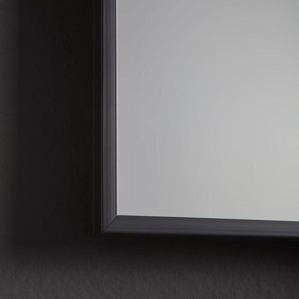 Spiegel 60 x 80 cm mit Hintergrundbeleuchtung und PVC-Rahmen