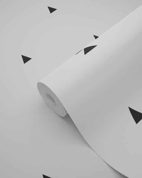 Tapetenrolle mit Dreiecksmuster