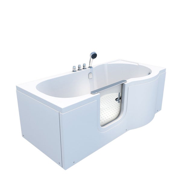 Seniorenwanne mit Tür S12-TH-L Badewanne 170x85cm