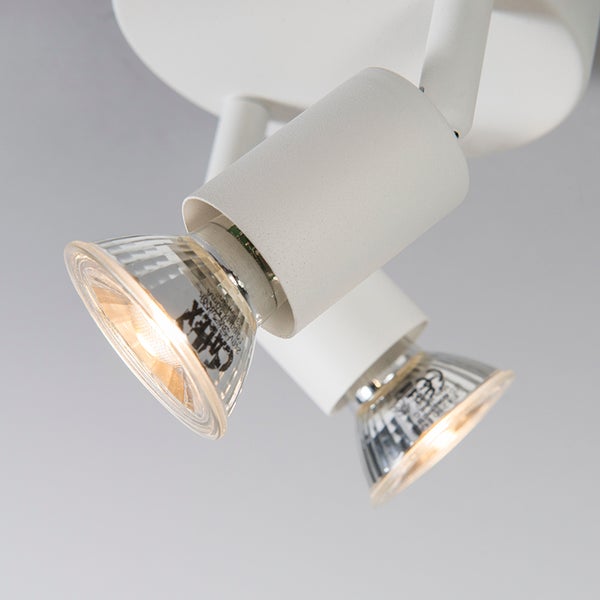 Deckenleuchte mit zwei Strahlern