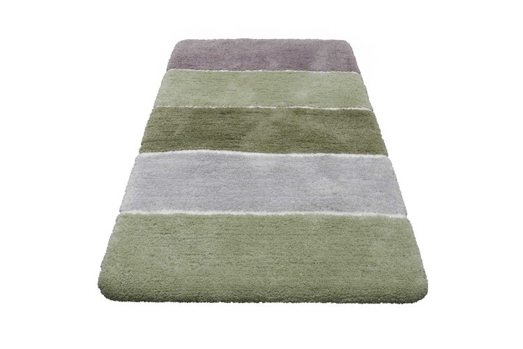 Badteppich Grün Grau Rio Marina Homie Living 70x120 cm