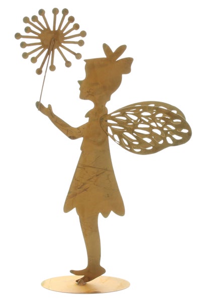 FRANK FLECHTWAREN | Fee Pusteblume, METALL, 16 x 5 x 28,5 cm