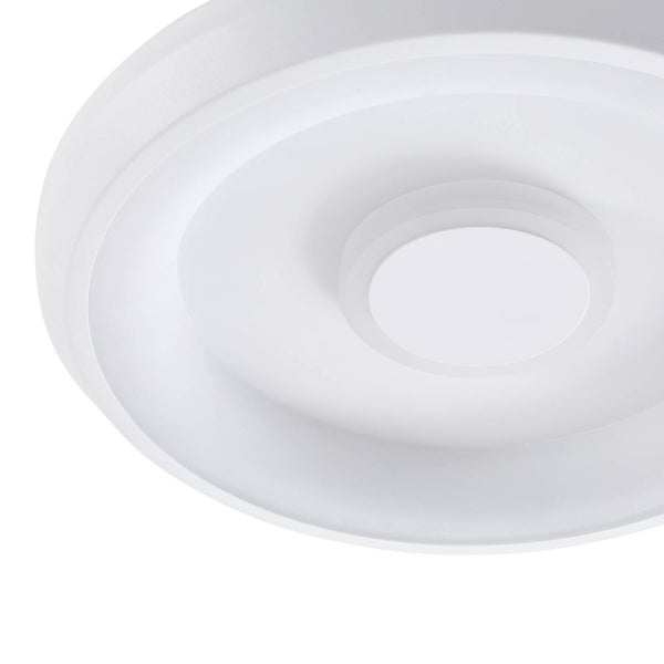 Lindby LED Deckenlampe Smart Home, dimmbar RGB Licht wechselbare Lichtfarbe CCT (2700-6500K) Tuya App Steuerung Wohnzimmerlampe Deckenleuchte