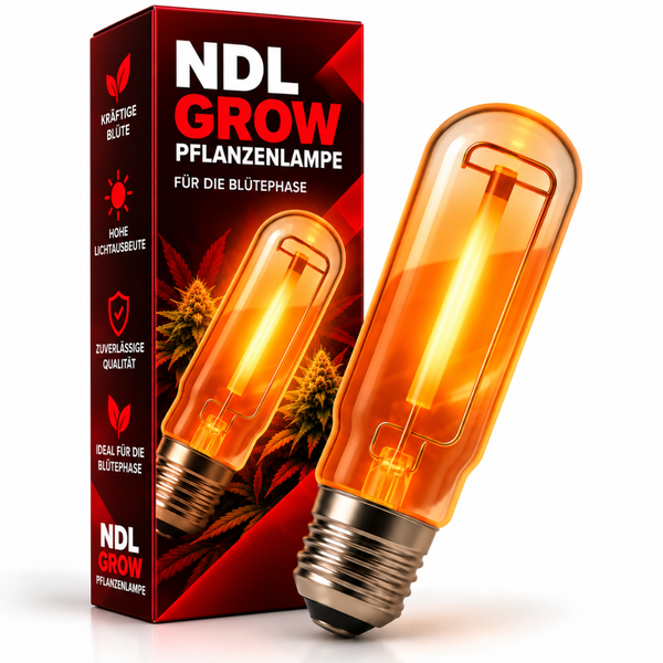 Natriumdampf Hochdruck Pflanzenlampe NDL Grow für die Blütephase mit Verpackung