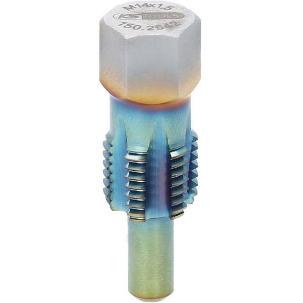 Steckschlüsseleinsatz Satz auf einer Metallschiene