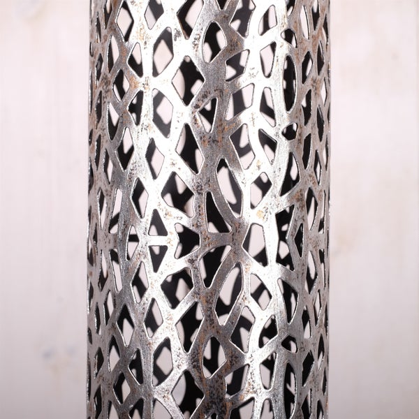 Kerzenleuchter  ETERNAL 80 cm, Metall antik-silber