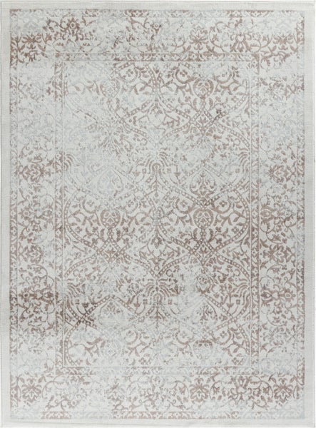 Vintage Orientalischer Teppich Braun/Elfenbein 200x275 cm HAZEL