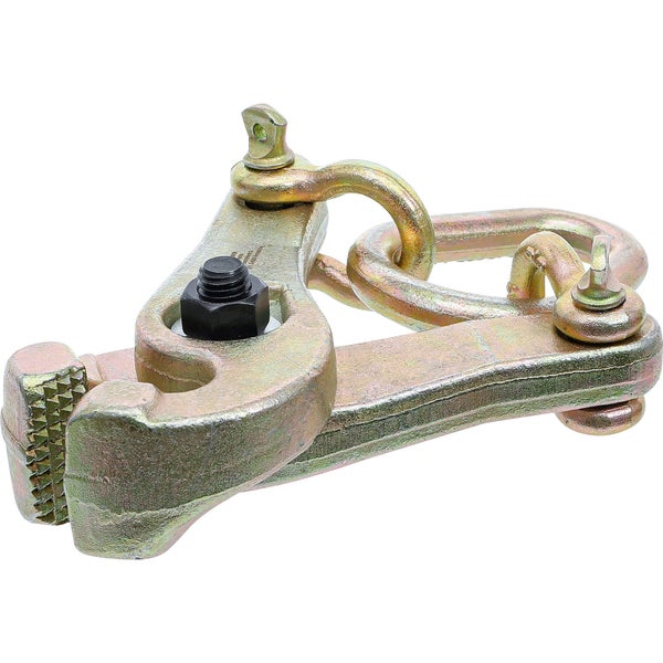 Karosserieklemme aus Metall mit Zugring