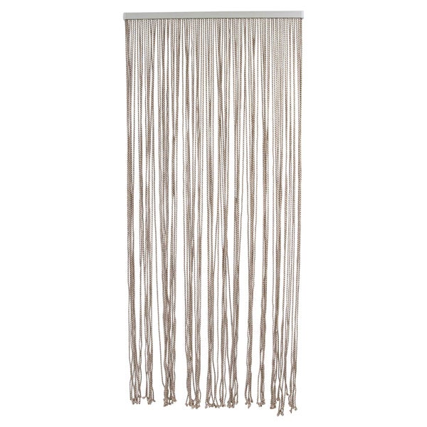 FRANK FLECHTWAREN | Türvorhang Rope, 90 x 200 cm, POLYCOTTON, PVC
