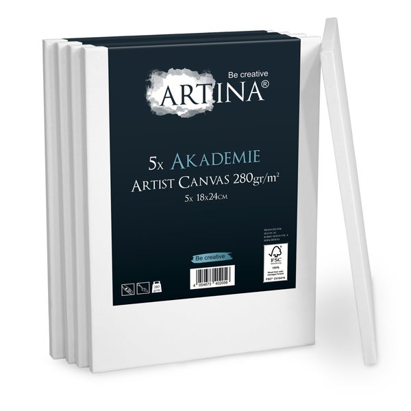 Artina Akademie Keilrahmen 18x24cm FSC (5tlg)