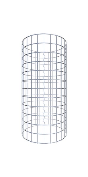 Gabionensäule Durchmesser 42 cm MW 5 x 5 cm rund - Höhe: 60 cm